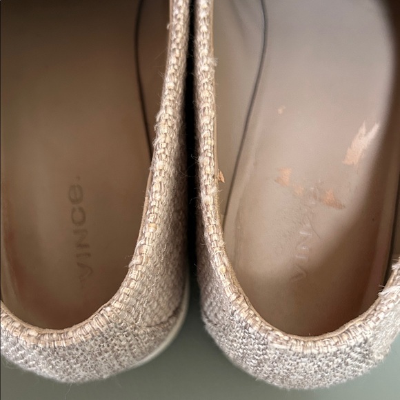 Vince Women’s Zeta Tweed Platform Slip On Shoes - Picture 6 of 12